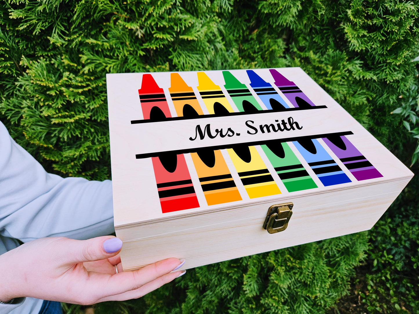 Personalized Teacher Gift Box, Custom Teacher Keepsake Box, Teacher Appreciation Gift, End of Year Teacher Gift, Memory Box, Custom Name Box